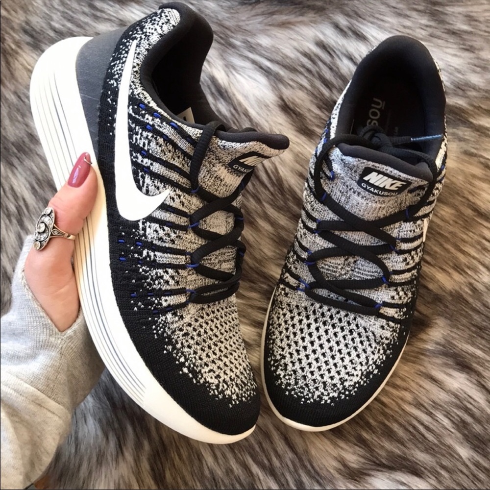 NWT Nike Gyakusou Lunarepic Flyknit Oreo - Picture 7 of 8